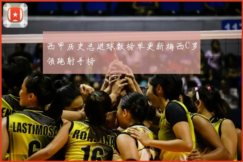 西甲历史总进球数榜单更新梅西C罗领跑射手榜