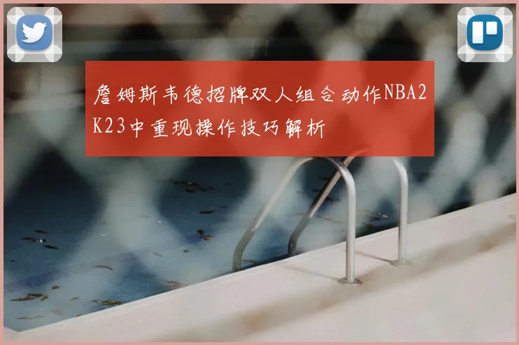 詹姆斯韦德招牌双人组合动作NBA2K23中重现操作技巧解析